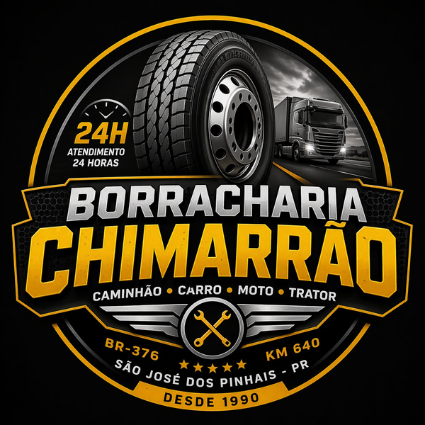 Logo Borracharia Chimarrão